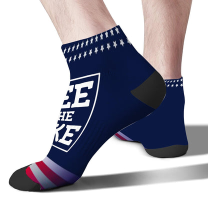 Lake-themed Funny Vacation Partys Cotton Socks for Men and Women