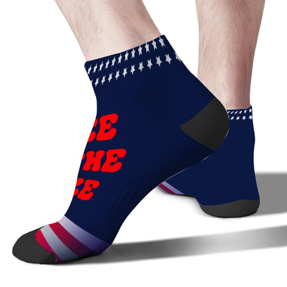 Lake-themed Funny Vacation Partys Cotton Socks for Men and Women