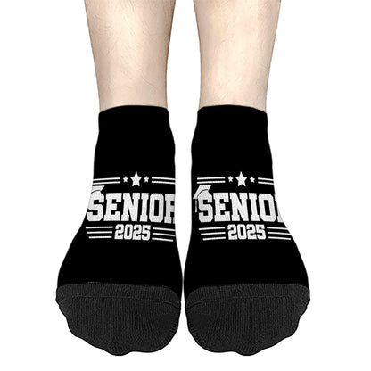 Class Of 2025 Senior Low Cut Ankle Socks for Women