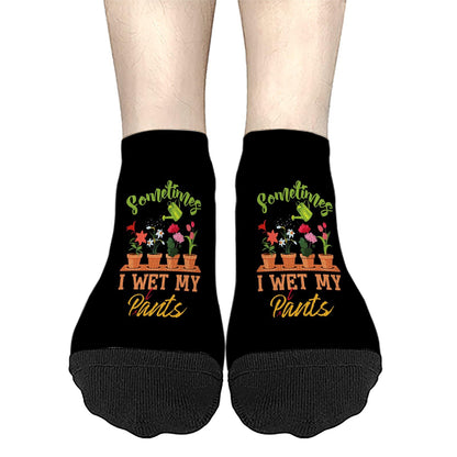 Plant Lover's No Show Men's Socks