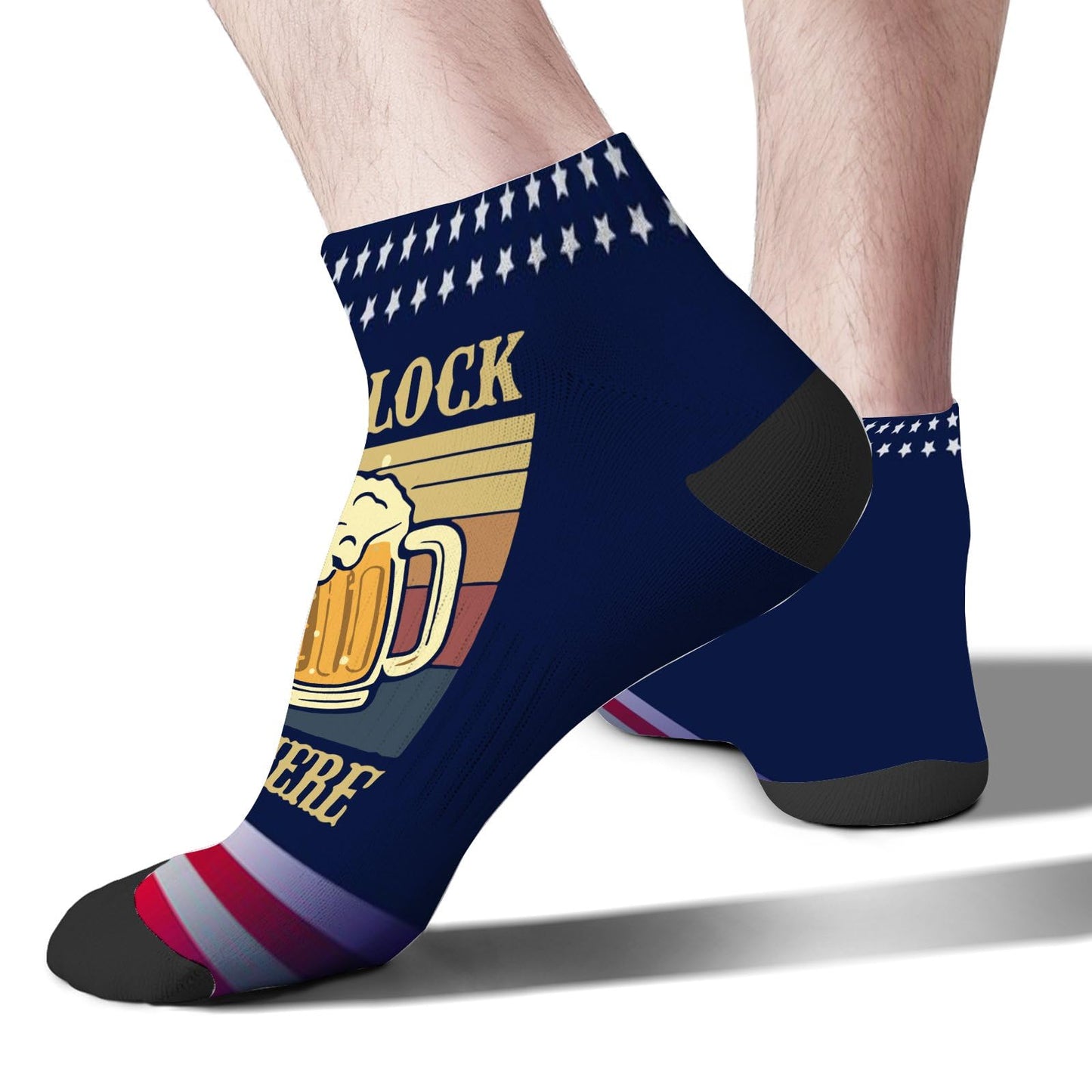 It's 5 O'clock Somewhere Boys Crew Socks Dress Sock Mens