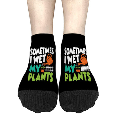 Plant Lover Short Socks - Women's Liner Socks