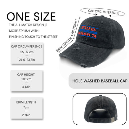 Teamwork Dream Work Washed Baseball Cap - Men's All Black