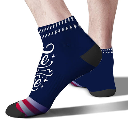 I Pee In The Lake Funny Vacation Partys Dress Socks For Men Short Socks Womens