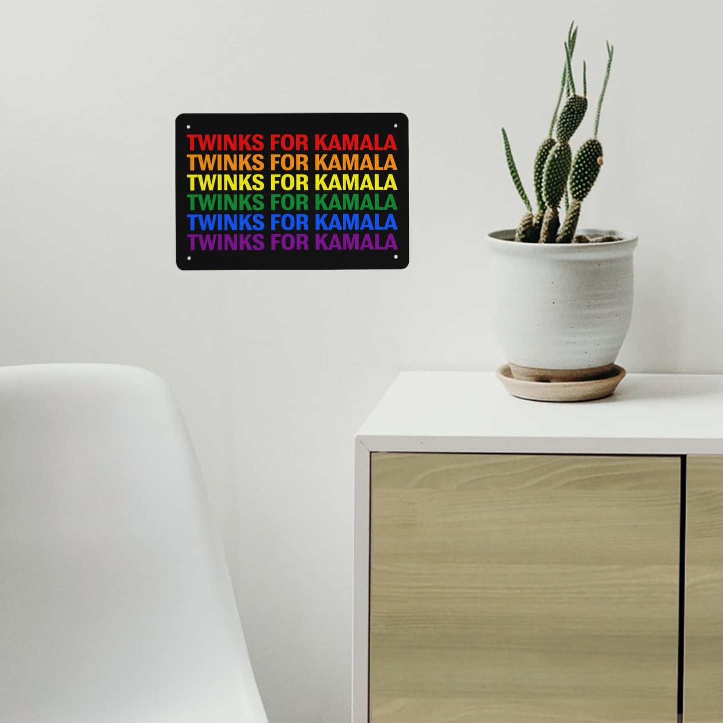 Pride LGBTQ Tin Sign Room Decor - 40 * 30cm