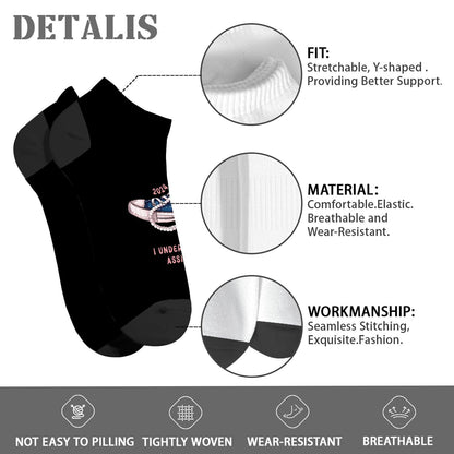 I Understand The Assignment Womens Socks Ankle Hidden For Womens Socks