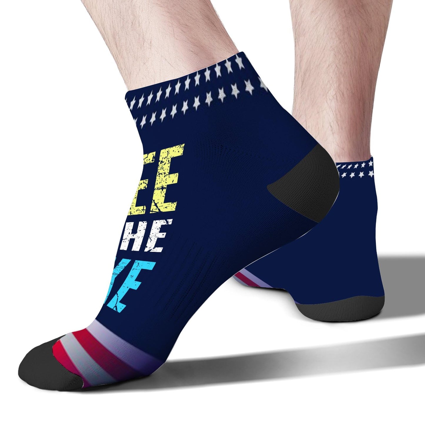 I Pee In The Lake Funny Vacation Partys Mens Crew Socks Crew Sock Women