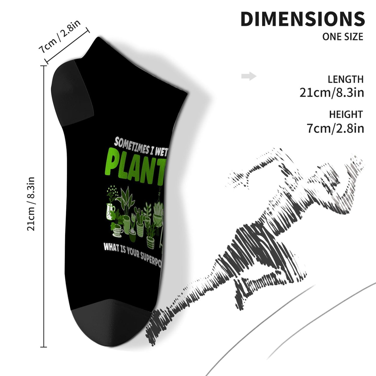 Plant Lovers Ankle Socks - Cute & Comfy Gift!