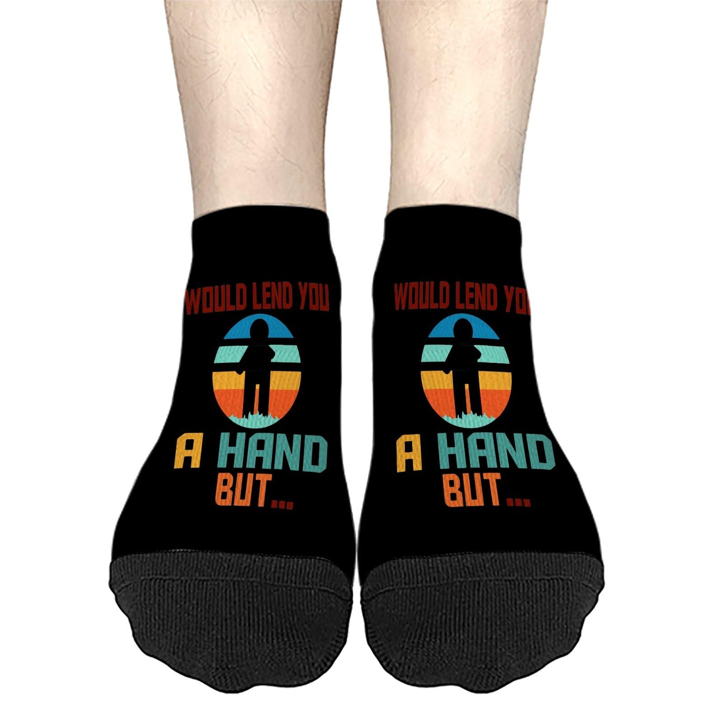 Unarmed Hand Amputee Cotton Socks - Men & Women