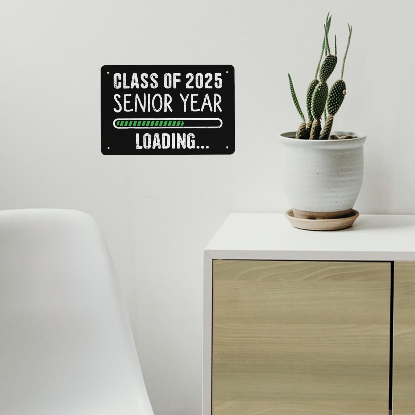 Class Of 2025 Senior Funny Tin Signs Funny Bathroom Decor For Dorm 40 * 30cm