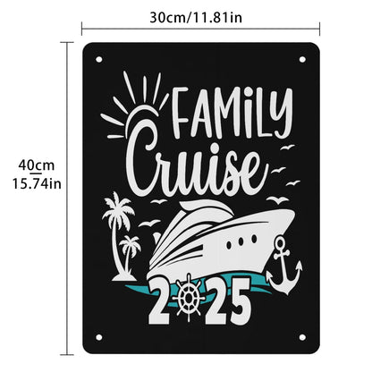 2025 Family Cruise Bar Wall Decor - 30x40cm