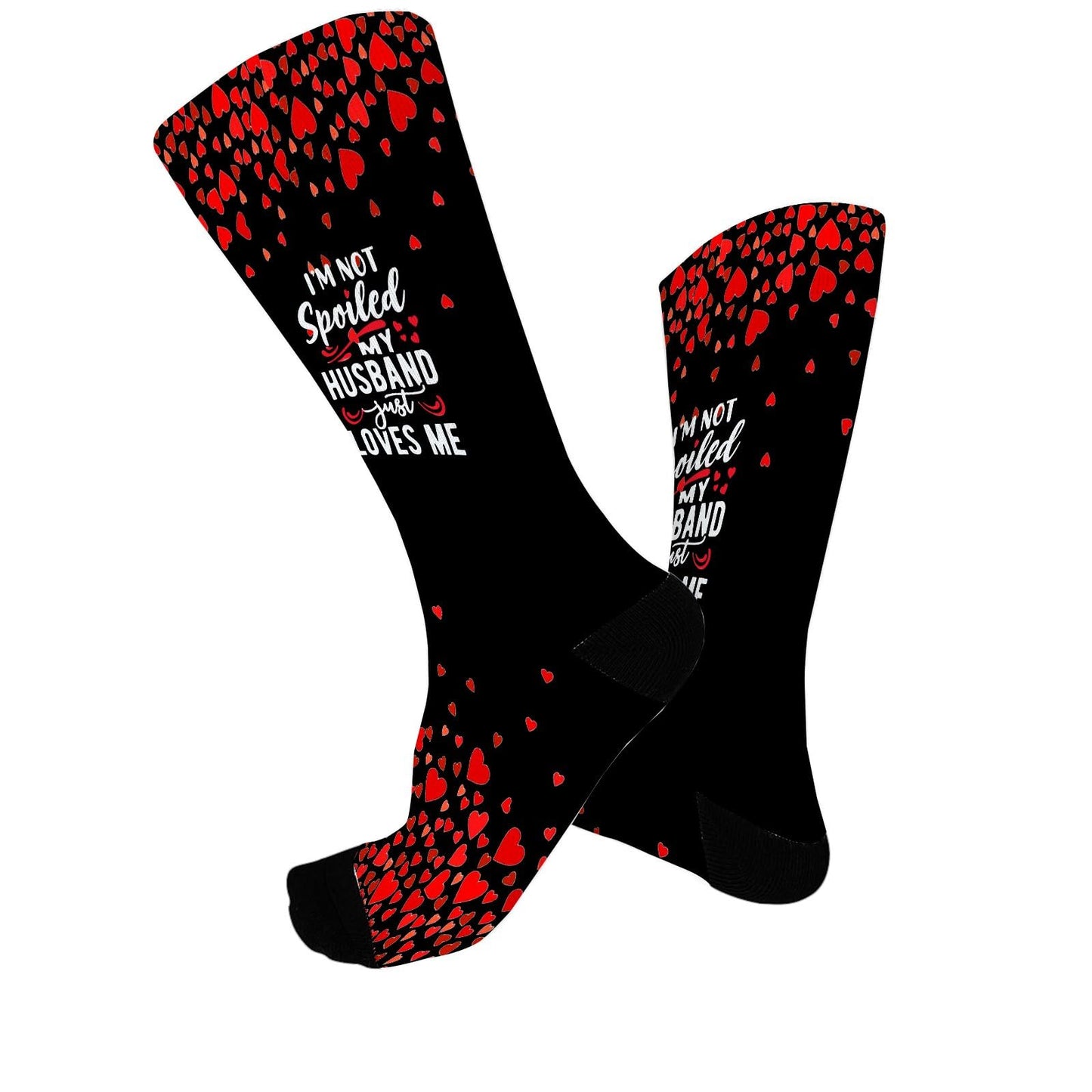 I Love My Awesome Wife Womens Womens Socks Crew