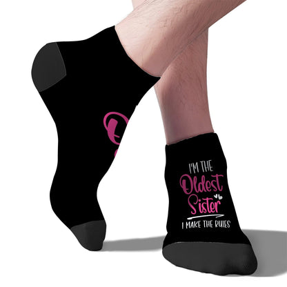 Youngest Sister Rules-Free Low Cut Women's Dress Socks