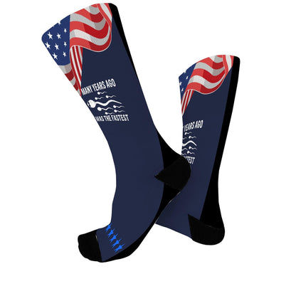 Vintage Fastest Women's Crew Socks