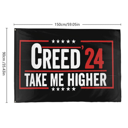 24 Take Me Higher Outdoor Flag 3x5 Ft - Retirement Gifts for Men