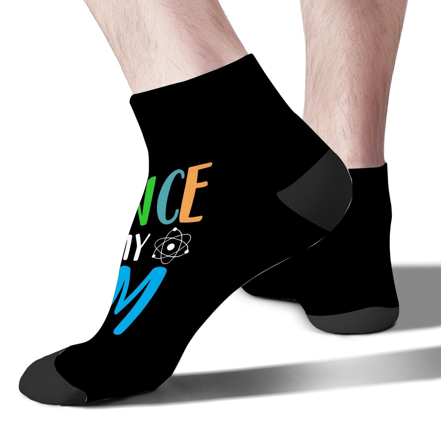 Science Is My Jam And I'm Here To Spread It School Teacher Mens Dress Socks Cotton Socks For Women Liner Men's