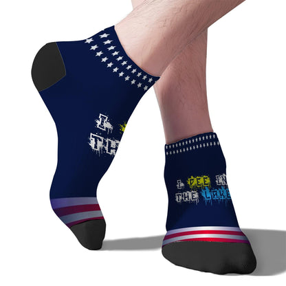 Lake-themed Funny Vacation Partys Cotton Socks for Men and Women