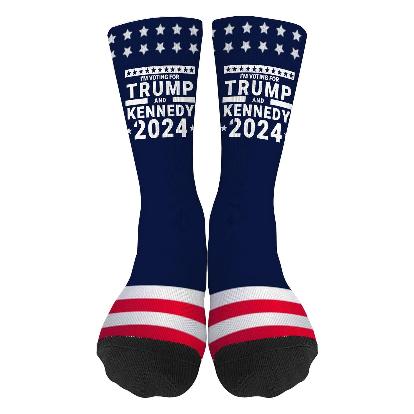 Colorful Fancy Design Trump & Kenedy 2024 Women's Socks