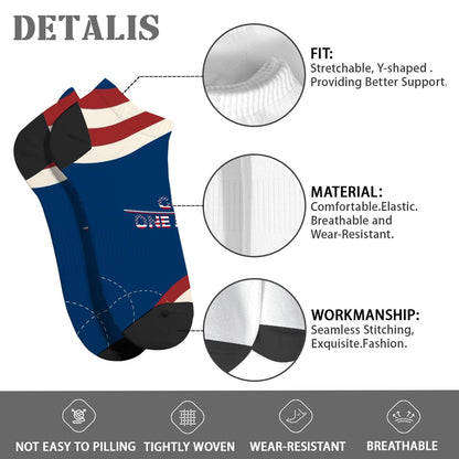 One Nation Under God Womens Socks Ankle Casual For Men's Socks