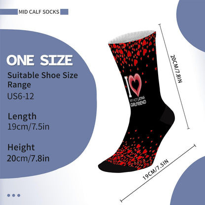 Latina Girlfriend High Socks - Women's Fashion Footwear