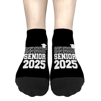 Class Of 2025 Senior House Low Cut Socks Casual Socks Men's