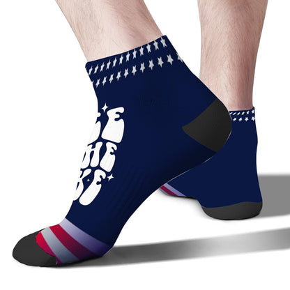 Lake-themed Funny Vacation Partys Cotton Socks for Men and Women