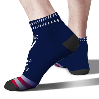 Over Par Under Influence Low Cut Socks Women No Show For Men's Socks