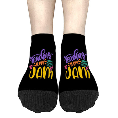 Science Is My Jam And I'm Here To Spread It School Teacher Mens Dress Socks Cotton Socks For Women Liner Men's