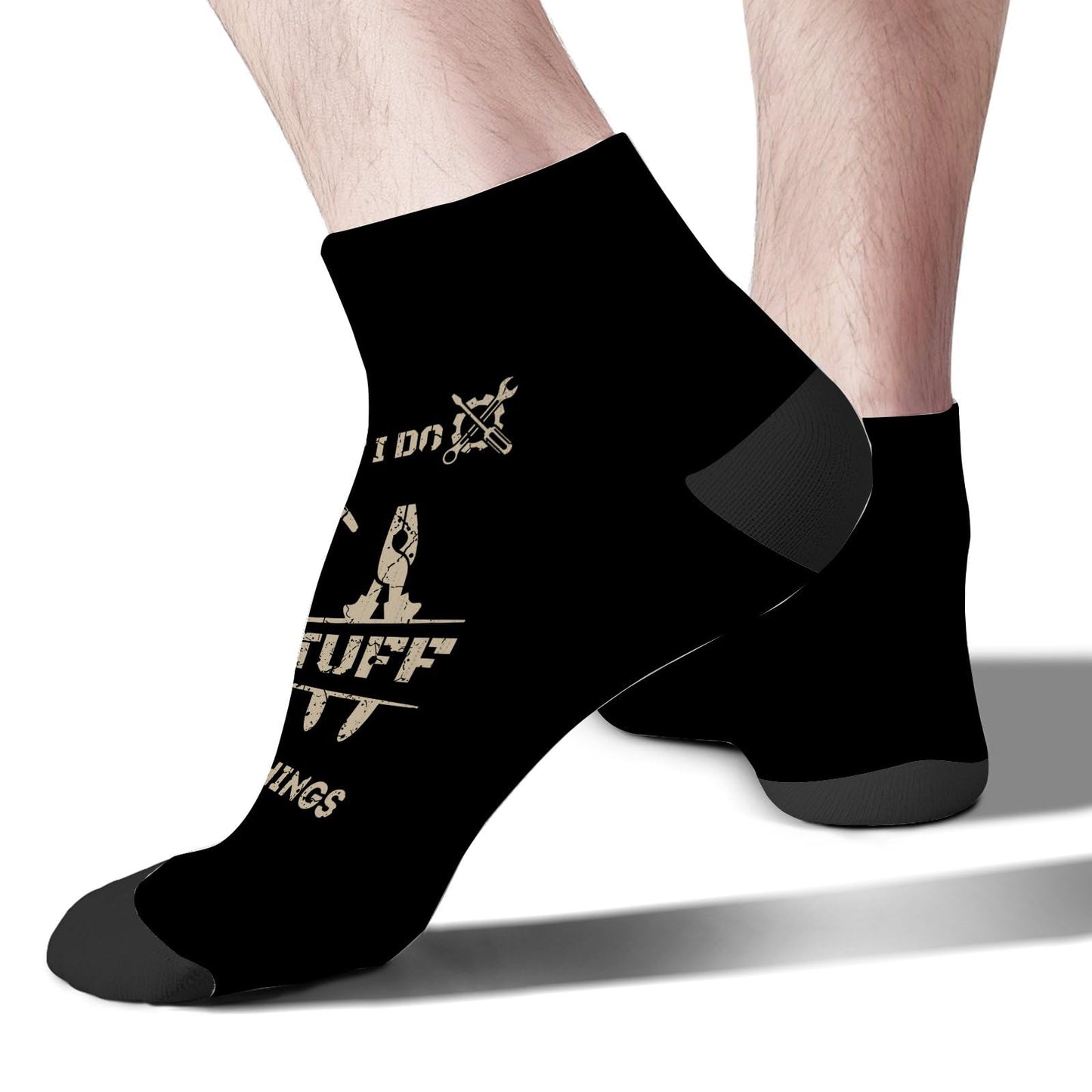 Fix Stuff Crew Socks for Women and Men
