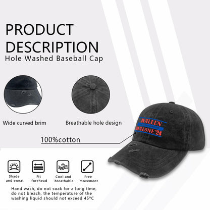 Teamwork Dream Work Washed Baseball Cap - Men's All Black