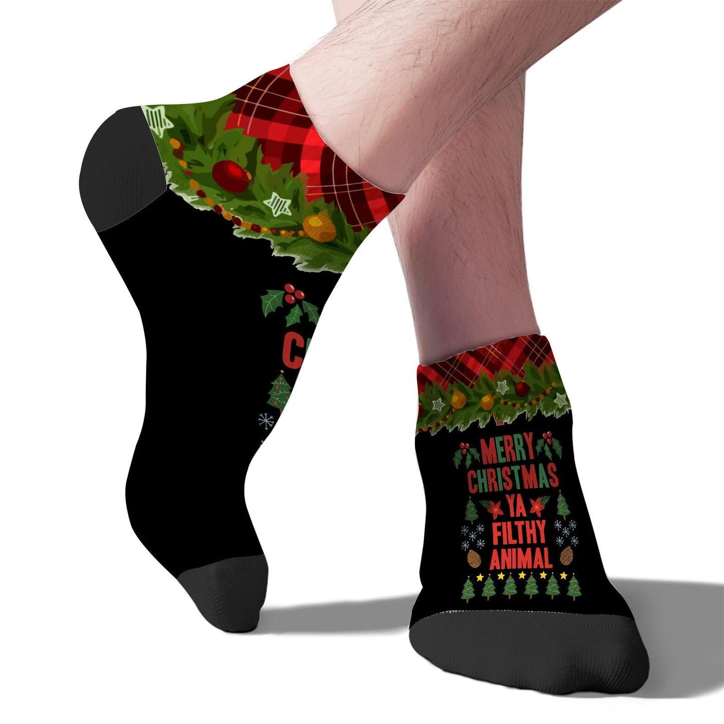 Most Likely To Offer Santa A Beer Short Socks For Women No Show For Womens Sock