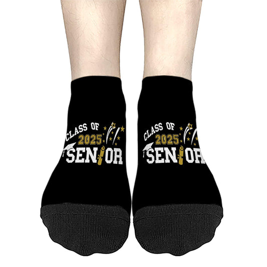 Class Of 2025 Senior House Athletic Socks Men Casual Socks For Women's