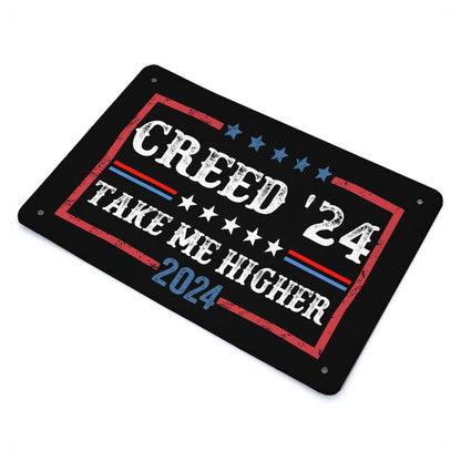 Creed '24 Take Me Higher Bar Sign Art Wall Decor For Home 40 * 30cm