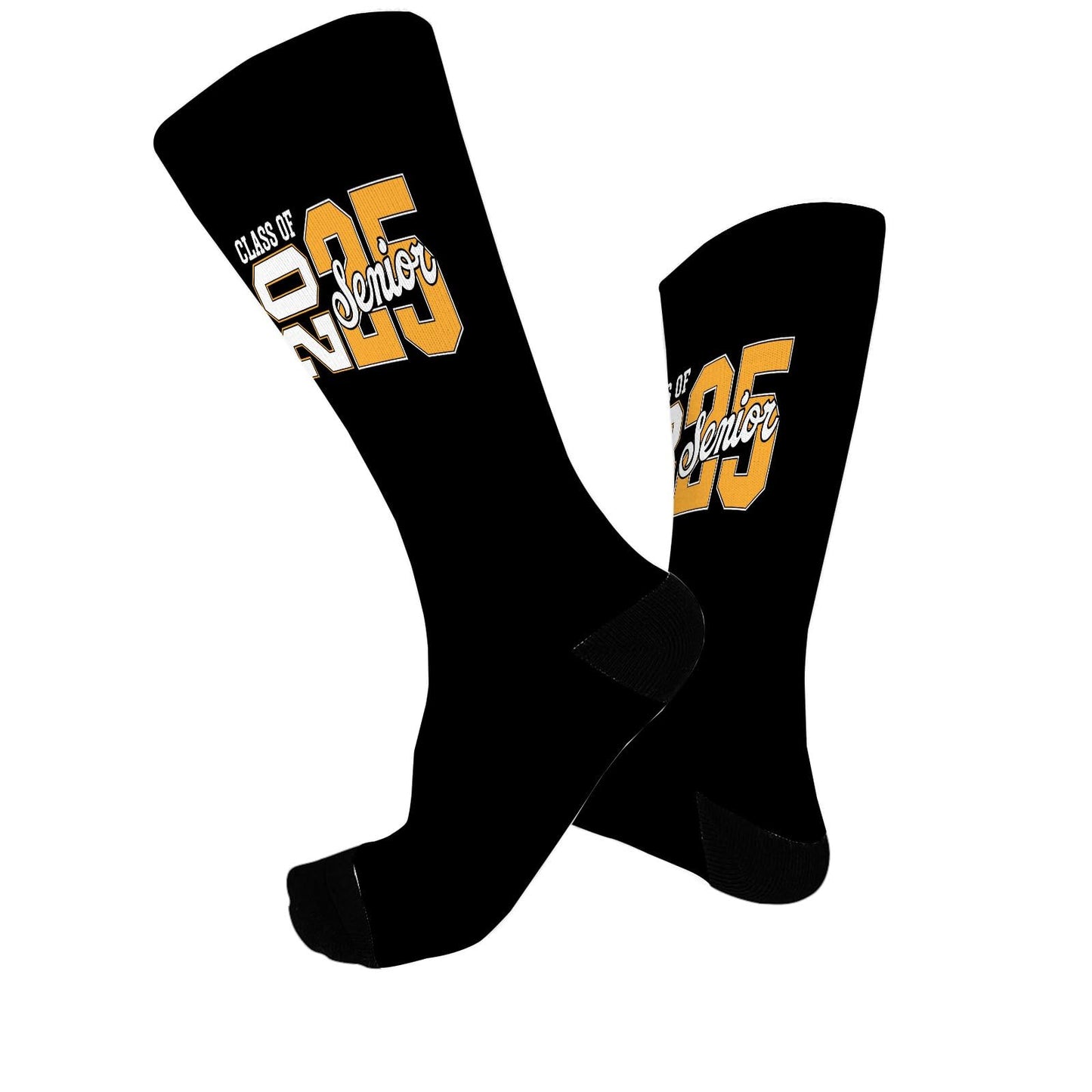 Class Of 2025 Senior Funny Womens Boot Socks