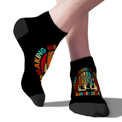 Cousin Crew 2024 Summer Vacation No Show Socks Hidden Men Socks