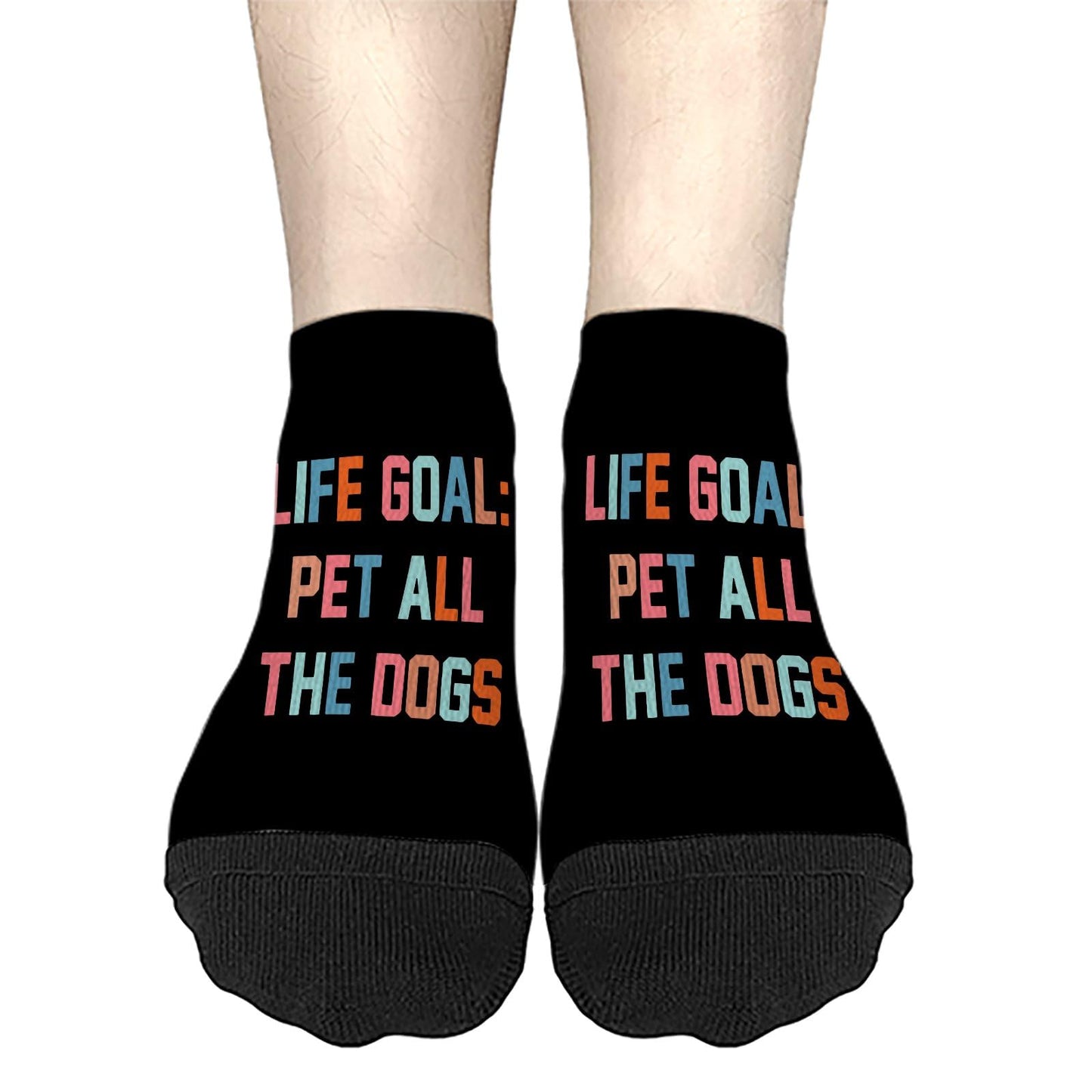 Dog Mother Dog Lover Women Pet All The Dogs Funny Saying Letter Print Dog Mama Mens Ankle Socks Athletic Socks For Womens