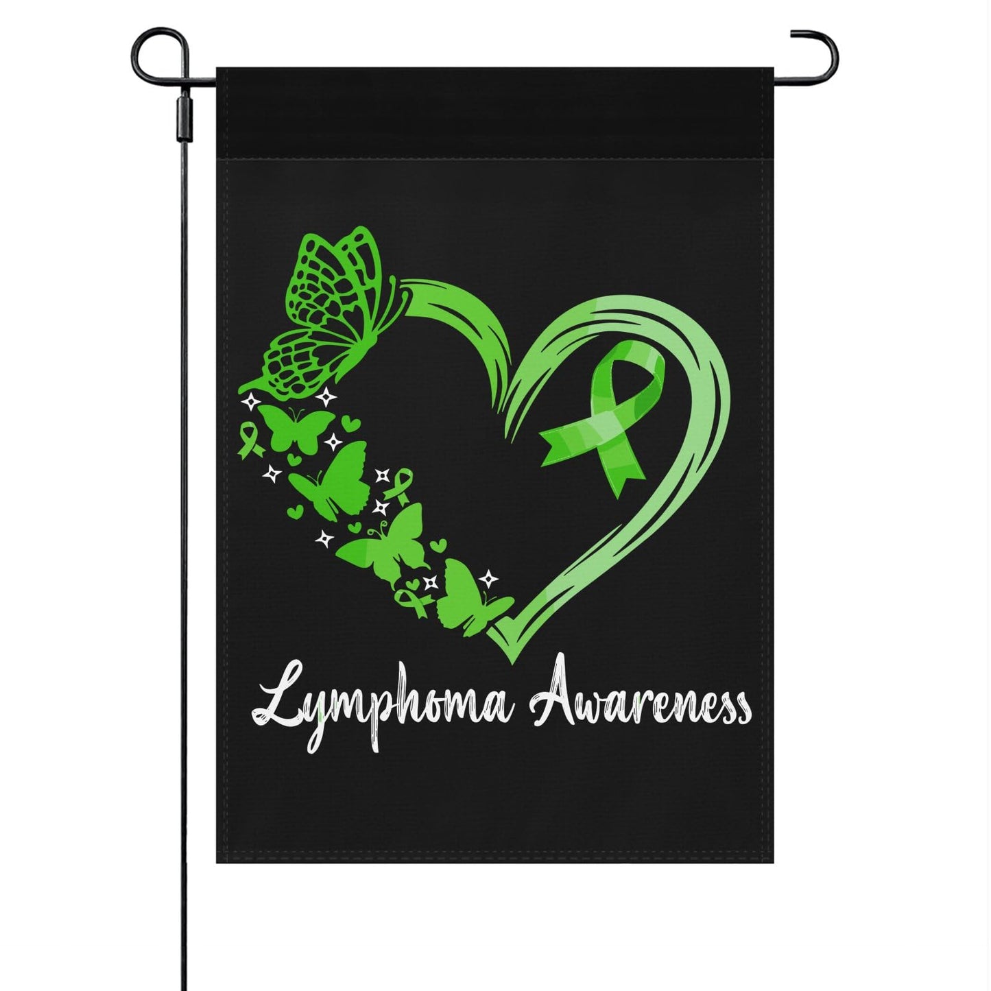 Lymphoma Warriors Garden Flag