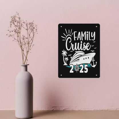 2025 Family Cruise Bar Wall Decor - 30x40cm