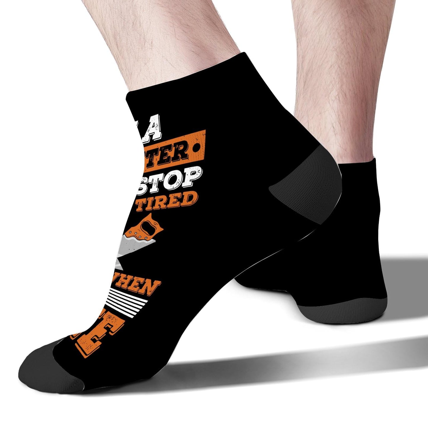 Carpenter Cotton Crew Socks - Unisex