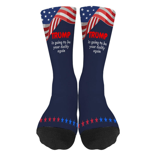 Trump Daddy Crew Socks for Women