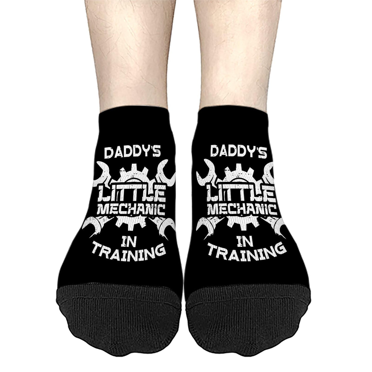 Daddy's Little Mechanic Training Socks