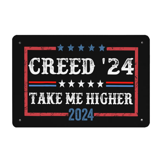Creed '24 Take Me Higher Bar Sign Art Wall Decor For Home 40 * 30cm