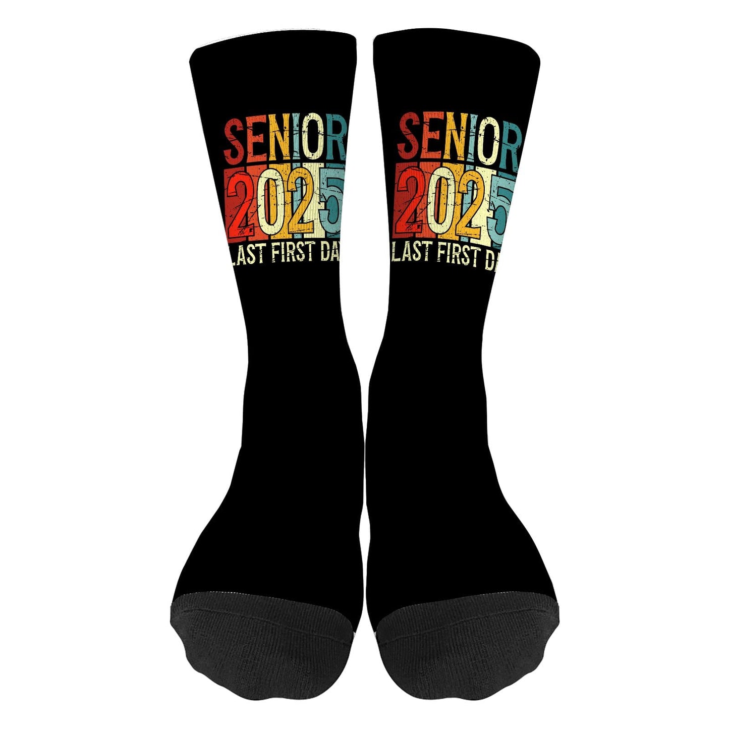 Class Of 2025 Senior Funny Athletic Socks For Women