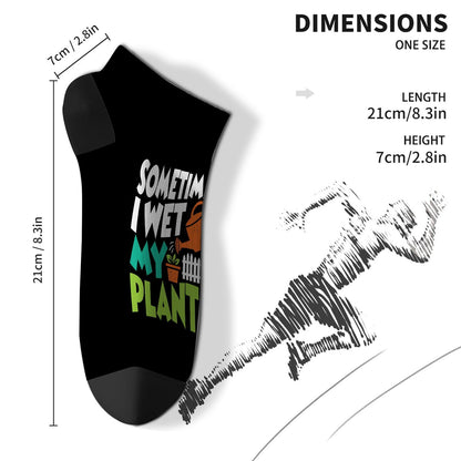 Plant Lover Short Socks - Women's Liner Socks