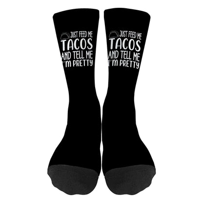 Tacos & Pretty Crew Socks