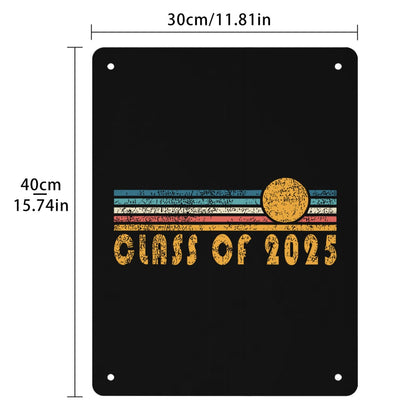 Class Of 2025 Rustic Farmhouse Bar Sign - 30x40cm