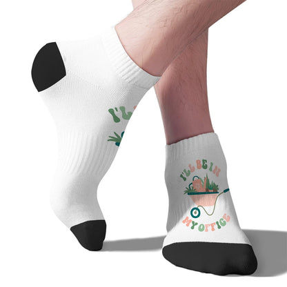 Gardening Gardener Keep Calm I'm A Gardener Womens Ankle Socks Liner Socks Men's