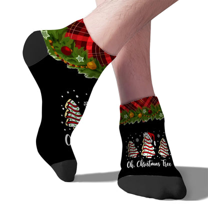 Most Likely To Offer Santa A Beer Short Socks For Women No Show For Womens Sock