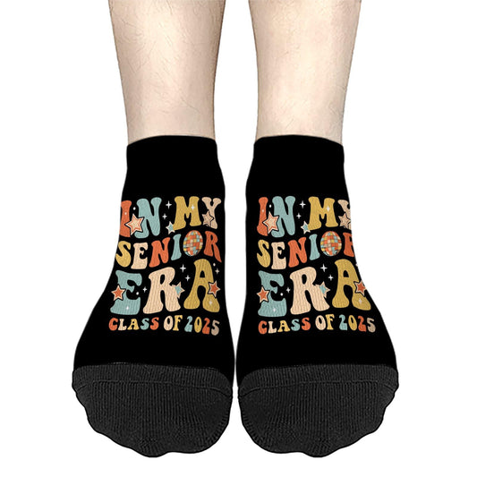 Class Of 2025 Senior House Athletic Socks Invisible Women Sock