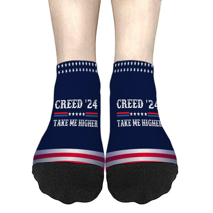 Creed '24 Take Me Higher Men Ankle Socks Crew Socks Men